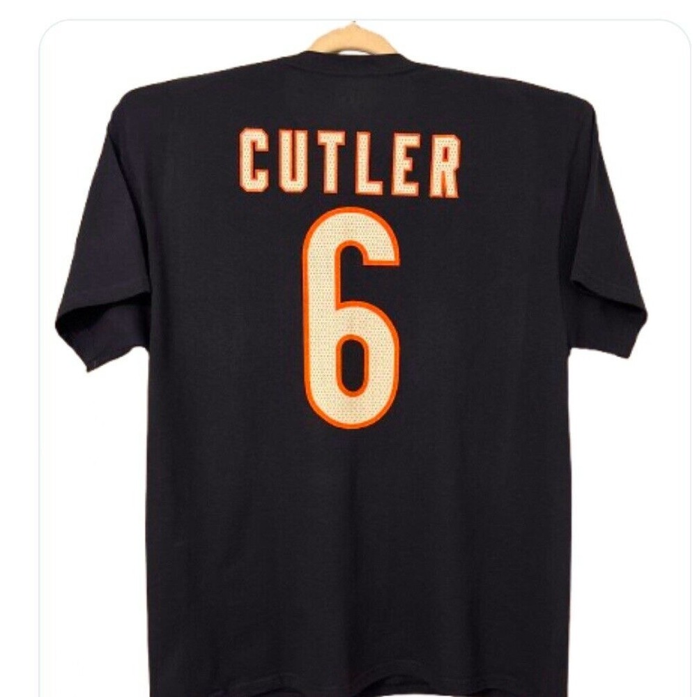 Chicago Bears Cutler Number 6 NFL‎ Team Apparel XL New With Tags Short Sleeves
